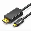 Cabo de Tela Dupla Type-C para HDMI 4K30Hz Conexão de Computador Celular TV Display Projetor Atacado