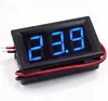 DC4.5V-30V Mini Probador de Voltaje Impermeable Panel de Voltaje de 0.56 Pulgadas Medidor Pantalla LED Instrumento de Voltaje Herramienta para Coche Barco Motocicleta