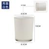 Vaso de vidrio dorado con tapa, taza de vela de electrochapado colorido, tarro de vela casero DIY, taza de candelabro de vidrio de color para spray de ambiente
