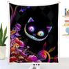 Manta de franela con impresión 3D exclusiva transfronteriza, manta plegable, manta para la siesta, manta para aire acondicionado, manta engrosada, estilo gato soñador