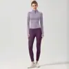 Hermoso Conjunto de Chaqueta para Yoga de Otoño e Invierno, Nueva Chaqueta Deportiva con Cremallera y Cuello Alto, Ropa de Fitness, Práctica de Pilates