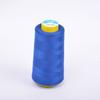 Hilo de Coser Liuqing Colorido Número 402 3000 Yardas Azul Hilo de Coser Colorido de Alta Velocidad Fábrica de Ropa Overlock 402 Rollo Grande
