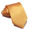 Conjunto de Gravata Masculina de 8cm Amarrada à Mão com Lenço de Bolso Liso Quadrado Pequeno, Terno de Uma Cor, Traje Formal de Negócios