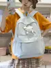 Mochila Verde Doce Borboleta para Alunas, Alta Estética, Grande Capacidade, Mochila Escolar Leve, Mochila Diária, Novo Modelo 2026