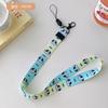 Cordón para teléfono móvil, tarjetero, marca industrial, impermeable, funda para teléfono móvil, cuerda anticaída, cordón con forma de corazón de chica adorable de dibujos animados