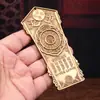 Suministro directo de fábrica: Colgante vintage de latón del General Taishi, con los doce signos del zodíaco, Taiji y Bagua, un arte popular tradicional y creación cultural para la buena suerte y la paz