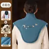 Bolsa de Compresa Caliente para Hombro y Cuello Calentamiento Eléctrico Sal Marina Sal Gruesa Bolsa de Compresa Caliente Bolsa de Fisioterapia para Columna Cervical Protección Doméstica para el Cuello Bolsa de Sal de Moxibustión Chal