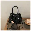 Bolsa de axila de lunares para dropshipping transfronterizo 2026 verano nueva moda bolso de mano casual estilo coreano bolso pequeño bolso tipo empanada