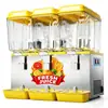 Dispensador Comercial de Bebidas Frías, Dispensador de Jugos Frío y Caliente, Dispensador de Bebidas, Dispensador de Jugos para Restaurante de Autoservicio, Calentador de Jugos, Enfriador