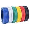 Alambre de amarre con núcleo de hierro recubierto de goma prefabricado, brida para cables, regalo artesanal de jardinería, alambre de amarre fijo para dar forma a juguetes