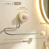 Gancho Ventosa Sem Furo Dopamina Acessórios de Cabelo Porta-Objetos Gancho de Armazenamento para Elásticos de Cabelo no Banheiro Porta-Objetos Criativo