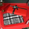 Caja de regalo de Navidad roja grande con cubierta de cielo y tierra, caja de embalaje, caja de regalo de Navidad de manzana de Nochebuena