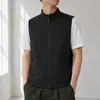 Chaleco de Algodón Multibolsillos de Talla Grande para Jóvenes Hombres de Primavera y Otoño para Fotografía, Pesca, Viajes y Actividades al Aire Libre