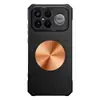Adecuado para Xiaomi POCO F9 Ultra, Funda para Teléfono con Disipación de Calor de Latón Dorado, Funda Protectora Anticaídas para POCO F8 Pro