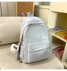 Mochila para Mujer Estilo Japonés Ins Simple Fresca Mochila Escolar para Estudiantes Universitarios Versión Coreana Casual Versátil Mochila de Viaje