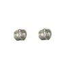 Nuevo Estilo Coreano Hebilla Geométrica Texturizada para Oreja Pendientes de Aro Nuevos Simples Versátiles Personalizados para Mujer Pendientes Elegantes de Lujo Ligero