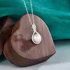 Moderna Cadena para Clavícula de Plata de Ley S925 con Moissanita Amor Eterno Colgante de Perla de Agua Dulce Estilo Nicho Joyería
