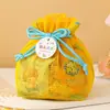 Caja de regalo para el primer mes del bebé, Bolsa de regalo para el Día del Niño, Empaque de cumpleaños para un año, Caja de dulces para recuerdos de fiesta, Bolsa de malla para dulces de mano
