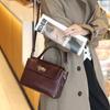 Otoño e Invierno Gran Capacidad Piel de Vaca Suave Botón Dorado Bolso de Mano para Mujer para Viajes de Negocios Bolso de Hombro Versátil de Alta Gama Bolso Cruzado Bolso para Mujer