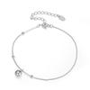 Colección de Pulseras de Diamante de Plata 925 Transfronterizas Europeas y Americanas Que No Se Desvanecen, Oro Real 18K Pulseras Versátiles de Lujo Accesible Venta al por Mayor Ui