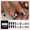 Uñas postizas europeas y americanas cortas, medianas y largas, tipo ataúd, ballet, parches de uñas, productos terminados en caja, se pueden diseñar con dibujos y muestras.