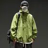 Chaqueta de Montañismo Impermeable a Prueba de Viento Estilo Americano de Buena Calidad de Fujian para Hombres Mujeres Primavera Otoño Nueva Holgada Casual Versátil Chaqueta Superior