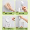 Almacenamiento Colgante de Pared Cepillo de Dientes Pasta de Dientes Inodoro Ventosa Estante de Almacenamiento Sin Agujeros Baño Inodoro Cubeta de Inodoro