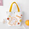 Bolsa Pequeña de Oso de Dibujos Animados Linda para Mujer, Pequeña, Fresca, Ligera, Gran Capacidad, Bolsa de Almuerzo, Bolso de Mano Moderno y Duradero