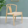 Silla en Y, Silla Tejida con Cuerda, Silla de Ratán Estilo Chino, Silla de Diseñador Simple y Moderna, Silla de Comedor, Silla Tejida con Cuerda al por Mayor, Nuevo Estilo Chino