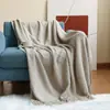 Manta para Sofá, Manta Pequena de Tricô, Manta de Cochilo em Forma de Diamante, Manta de Cochilo de Cama, Manta para Todas as Estações