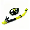 Óculos de Mergulho, Máscara de Snorkel, Máscara Erbao, Conjunto de Tubo de Respiração Subaquática, Tipo Totalmente Seco, Equipamento de Natação para Miopia, Anti-Embaçante