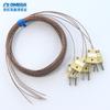 Omijia Gg-K-30Sle Fibra de Vidrio Tipo K Termopar Línea de Medición de Temperatura Hmpw-K-M Conector Xinbo