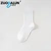 Calcetines de Mujer Zhuji Calcetines de Rizo Media Pantorrilla Otoño e Invierno Espesados Calidez Calcetines de Mujer Calcetines de Rizo Blanco y Negro Calcetines de Rizo con Felpa al Interior Venta al por Mayor