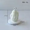 Vela Aromática de Fantasma de Halloween Transfronteriza Decoración Creativa Divertida para el Hogar Regalo Festivo Vela de Calabaza