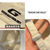 Chapéu Feminino Street Boné de Baseball Desgastado Estilo Coreano Marca Tendência Bordado de Letras Mais Fácil de Combinar Casual Chapéu de Aba Reta Casal Masculino