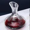 Decantador de vino tinto de martillo espesado, estilo europeo, creativo, dispensador rápido de vino de vidrio.