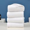 Toalla Blanca Pura Hotel New Star Toalla de Baño Absorbente Espesa Toalla Cuadrada para Hotel Peluquería Salón de Belleza Venta al por Mayor