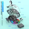 Mouse Inalámbrico Bluetooth de Tres Modos Viper Bm560 Computadora de Escritorio Portátil Computadora de Escritorio Transparente Oficina Negocios
