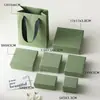 Venta de liquidación del fabricante: Caja de joyería de oferta especial hecha de papel especial, caja creativa de base y tapa para empaque de anillos, pendientes y accesorios