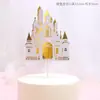 Decoración para Pastel de Cumpleaños Popular en Internet Lindo Conejito Rosa Princesa Adornos que Mueven la Cabeza Adornos de Pastel de Hada