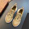 Zapatos para Hombre 2024 Nuevos Zapatos Deportivos Malla Transpirable Gama Alta Marca Famosa Tela de Piel de Ternera Más Fáciles de Combinar Zapatos Casuales Slip-On