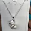Colgante Colgante Hueco Collar Bolsa de la Suerte Joyería Explosiones Placa de la Suerte Pequeño Xiangfeng Plata Esterlina Cuenta de Transferencia Colgante Primera Joyería