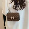 Bolsa de Corrente Feminina 2026 Estilo Coreano Nova Moda Casual Personalidade Pequena Quadrada Tendência Simples Bolsa de Ombro Bolsa Transversal