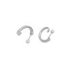 Nuevos pendientes de tentáculo de pulpo estilo retro europeo y americano pendientes de acero de titanio pendientes de moda para hombres y mujeres pendientes guapos para hombres pendientes de temperamento venta al por mayor