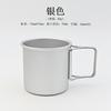 Taza Plegable de Aleación de Aluminio para Camping, Taza de Café, Taza de Té, Taza Grande, Puede Contener Agua Hirviendo, Ligera, Portátil, Multiusos