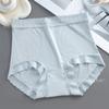 Ropa interior fina sin costuras para mujer, primavera y verano, para niñas, popular entre las celebridades de internet, de seda helada, ropa interior para mujer, cintura alta, talla grande, shorts de encaje para mujer