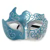 Fornecimento Exclusivo Transfronteiriço de Máscaras de Baile Populares para Casais, Máscaras de Festa Venezianas de Metal, Máscaras para Fantasias de Halloween