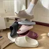 Novas Sandálias Masculinas de Exterior Transfronteiriças 2026 com Textura Impressa em 3D, Chinelos Antiderrapantes com Aumento de Altura para Casais
