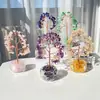 Árvore de Cristal Natural Personalizada, Árvore da Fortuna, Árvore da Vida, Enfeites de Mesa, Artesanato Decorativo