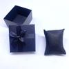 Nueva Caja de Relojes con Arte Latte Cruzado 8*9 Caja para Pulseras al por Mayor Caja de Joyería Empaque Caja de Regalo para Joyería